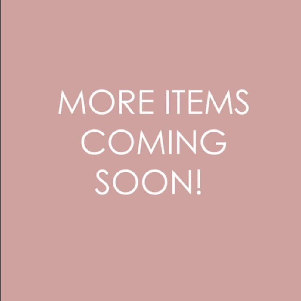 😍COMING SOON😍